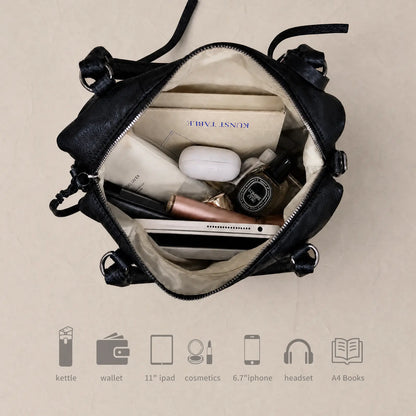 Mini City Tote Bag Vegan Tote Bags Women'S Hobo Bags Purse Handbag Shoulder Bag with Adjustable Strap Crossbody Bag