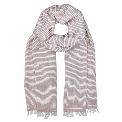 Ethiopian Stripe Wrap Scarf